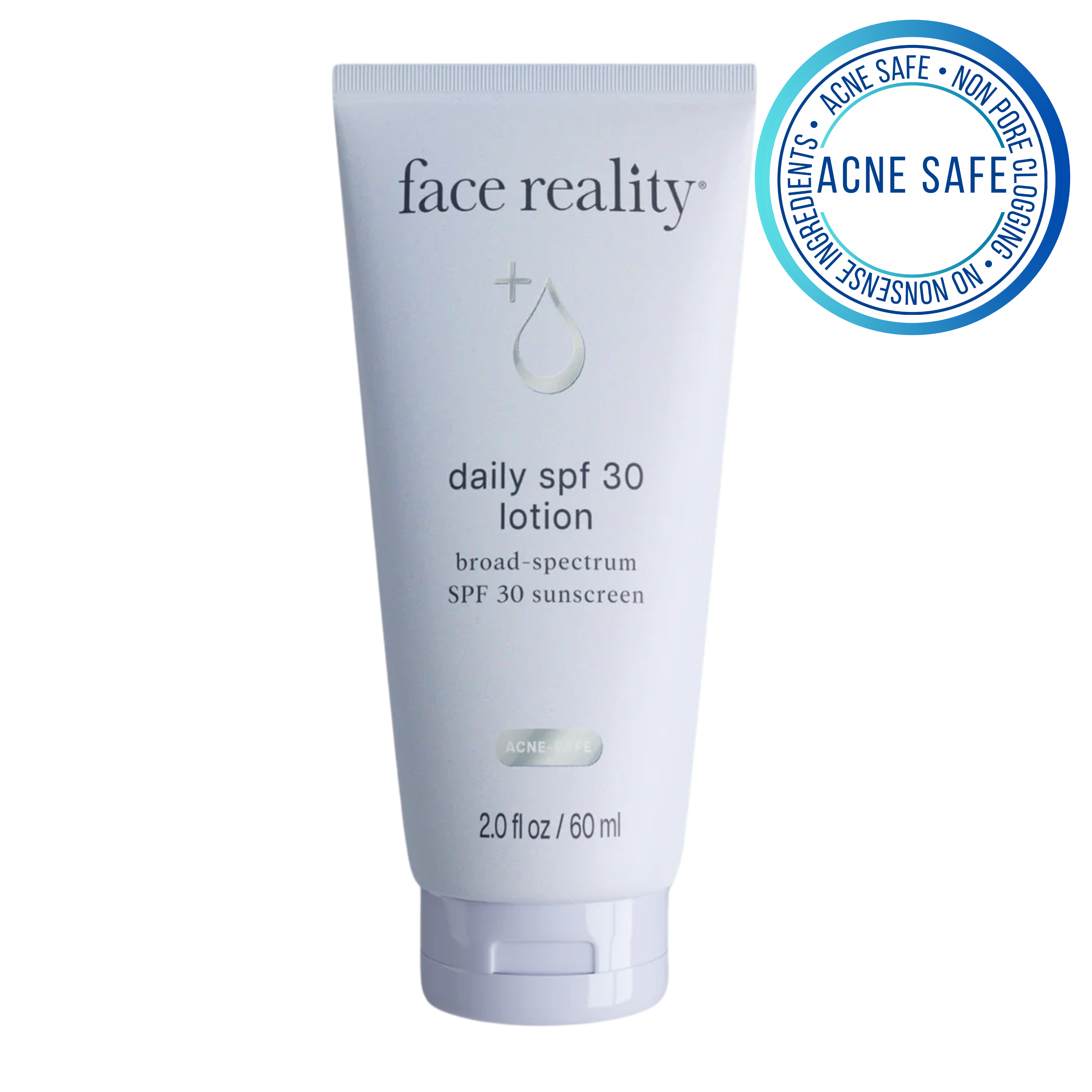 face reality daily spf 30 lotion| Non-irritating sunscreen|no white cast spf|acne safe sunscreen 