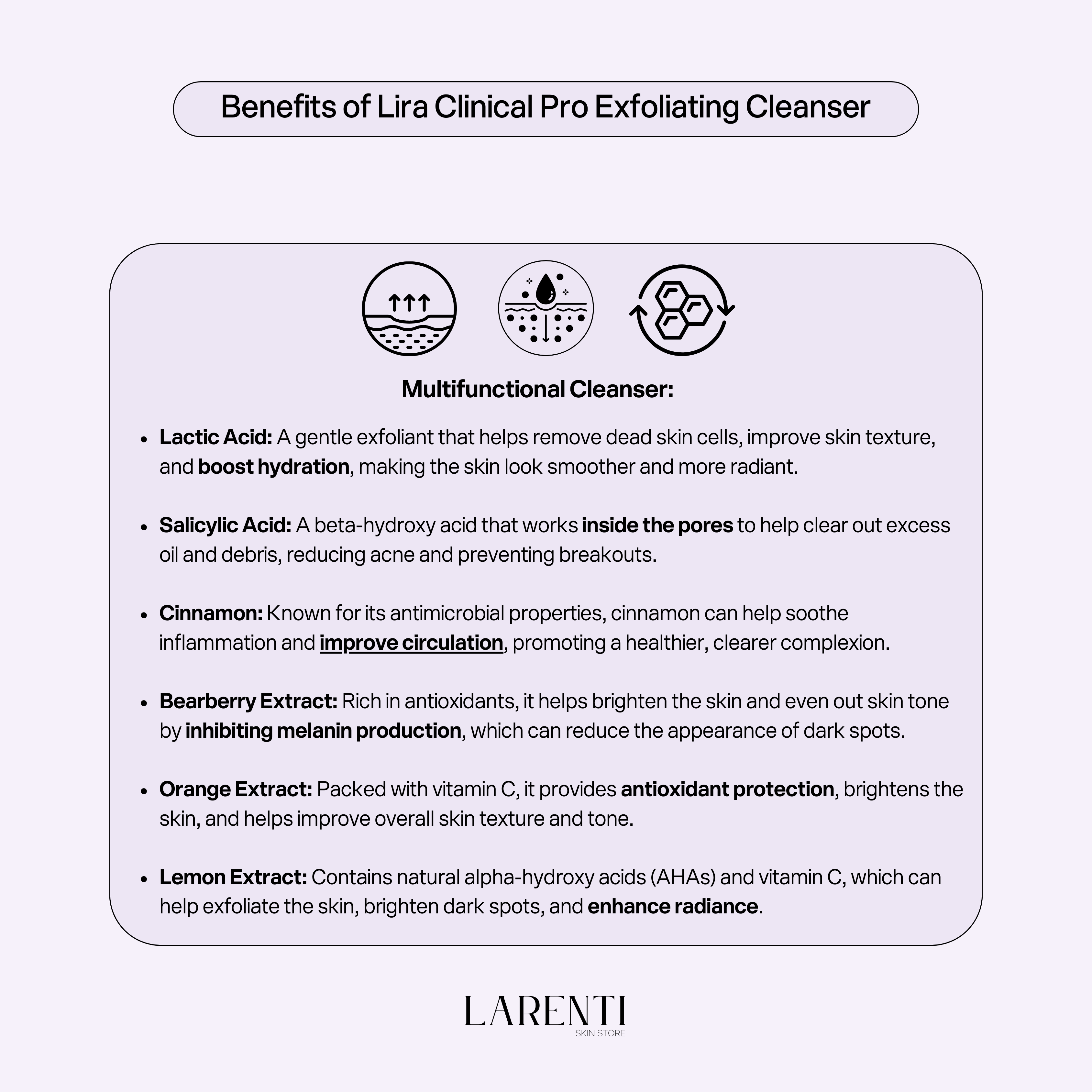 Lira Clinical - Pro Exfoliating Cleanser