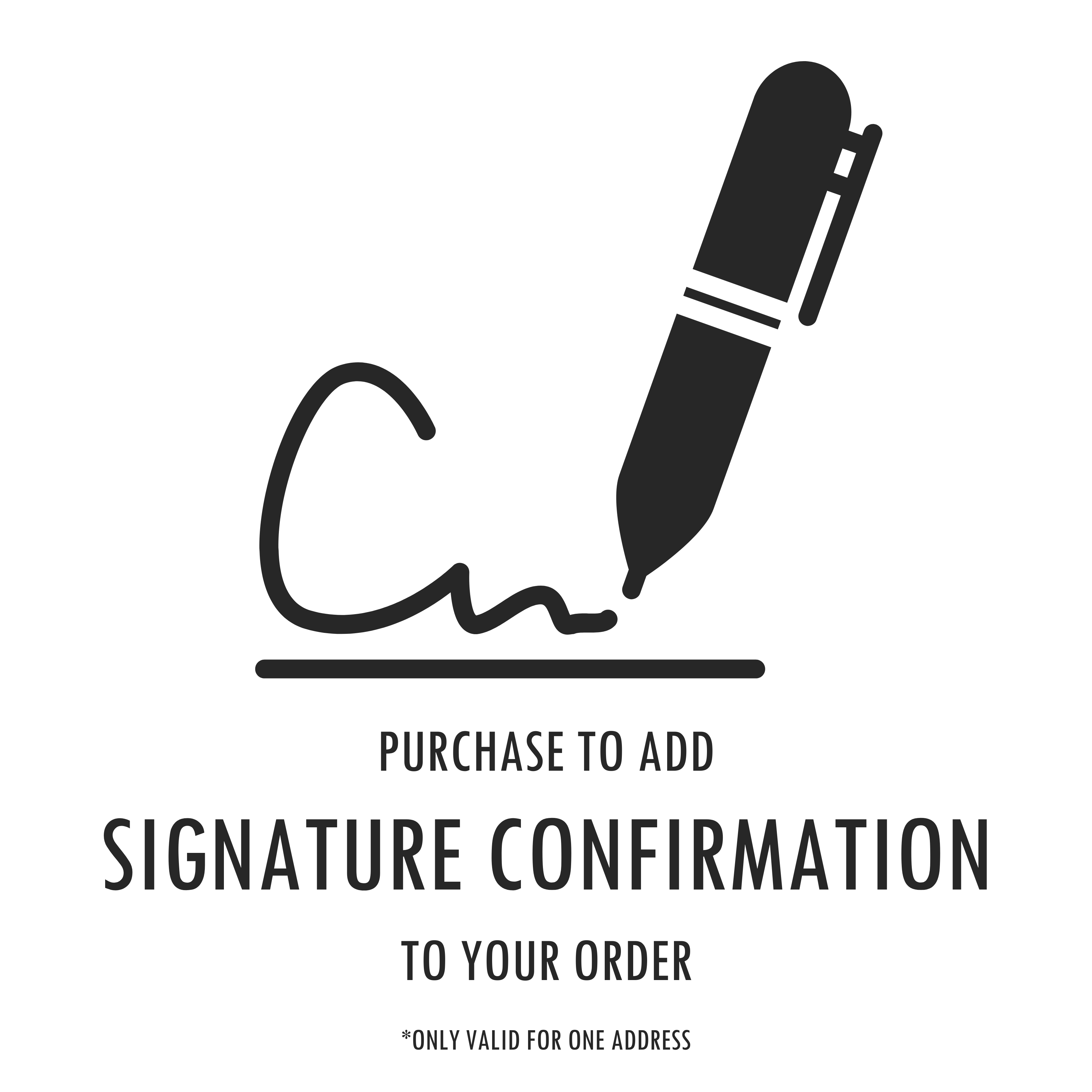 Signature Confirmation