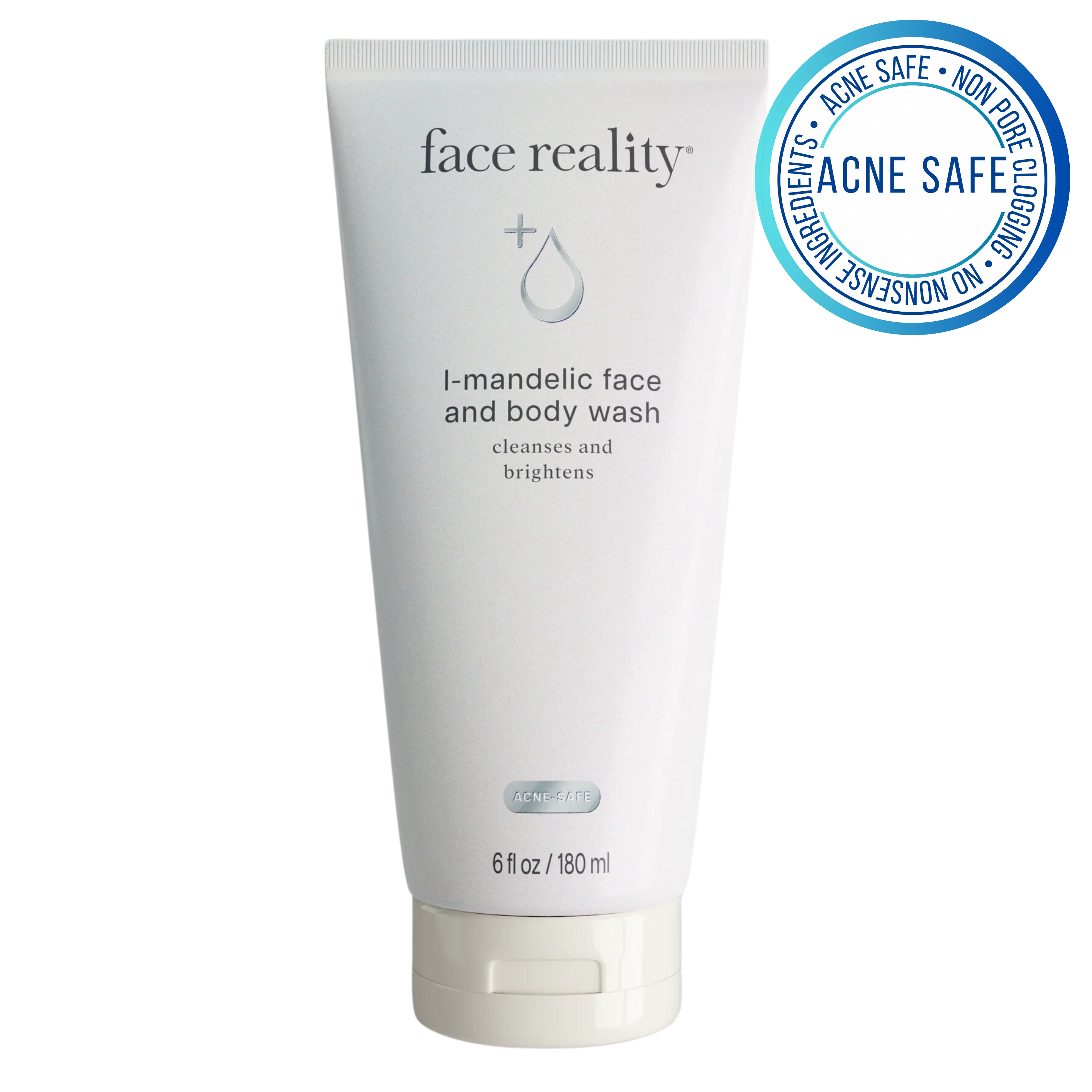 face reality mandelic face and body  wash 